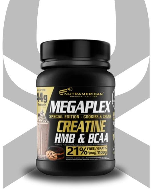 MEGAPLEX Creatine HMB & BCAA – Special Edition Cookies & Cream
